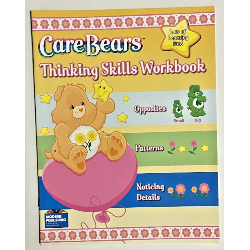 CARE BEARS Thinking Skills‎ Workbook 2007 Learning Paperback